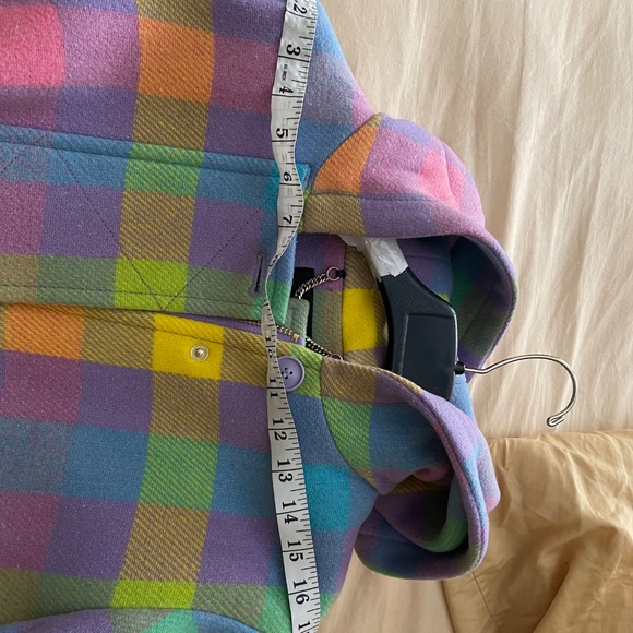 Jcrew Duffle coat in plaid Italian stadium-cloth wool - Picture 10 of 10